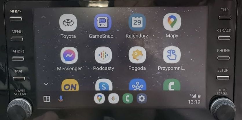 Toyota Lexus aktualizacja map nawigacji 2025 Touch GO Carplay Android