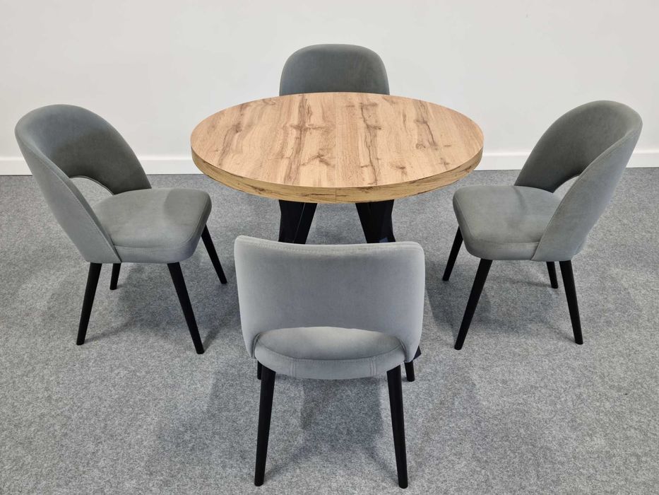 Krzesła do jadalni salonu wygodne mocne nowe Producent