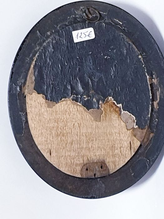 Maravilhosa antiga imagem de Anjos Custódio em espuma do mar