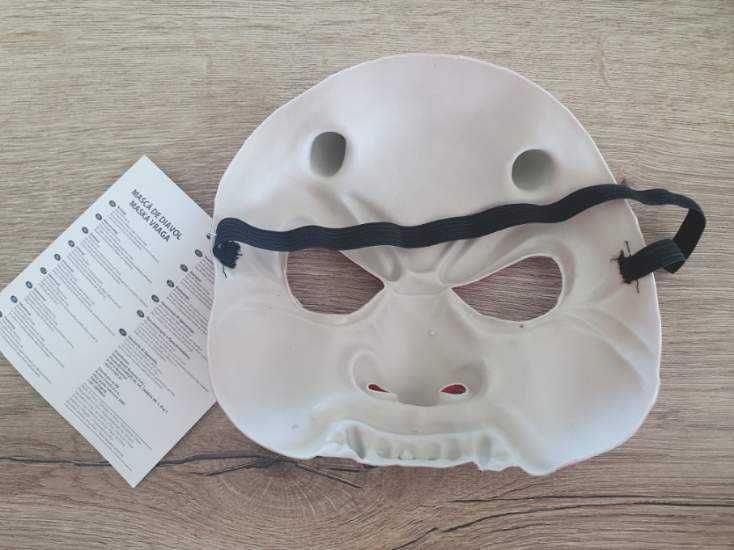 maska lateksowa Halloween Lucyfer
