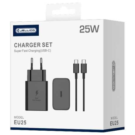SZYBKA ŁADOWARKA 25W + KABEL USB-C Samsung A35 A36 A54 A55 A56 S24 S25