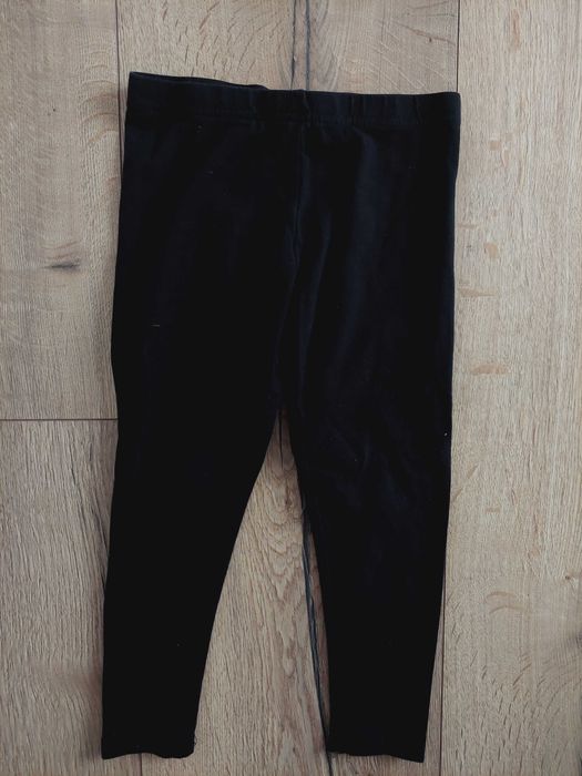 Czarne legginsy primark 4-5l 104-110 cm