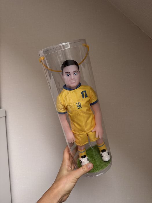 Лялька футболіст, колекційна лялька, збірна України