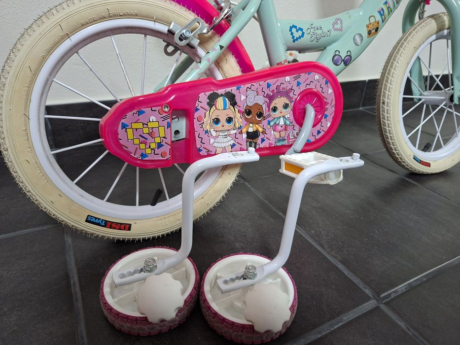 Bicicleta Menina "LoL" 14"