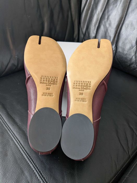Балетки Maison Margiela Tabi Pump 37,38,39 Бордові