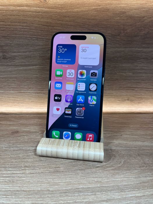 iPhone 15 256 Black !! АКБ: 5477%!! №: 5477!! З США !! Айфон купити оригінал !!