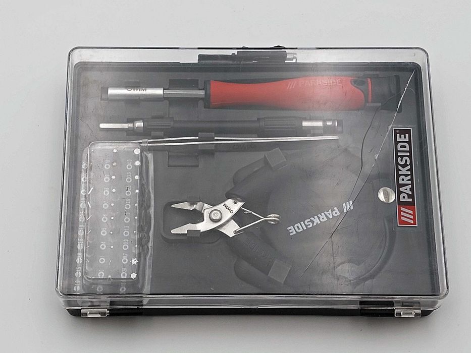 35 elementowy zestaw narzędzi do mechaniki precyzyjnej Parkside