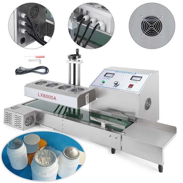 Máquina Selar tampas por indução Térmica