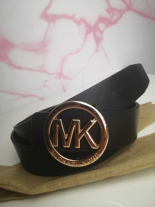 Pasek paski unisex Michael Kors nowość złote premium