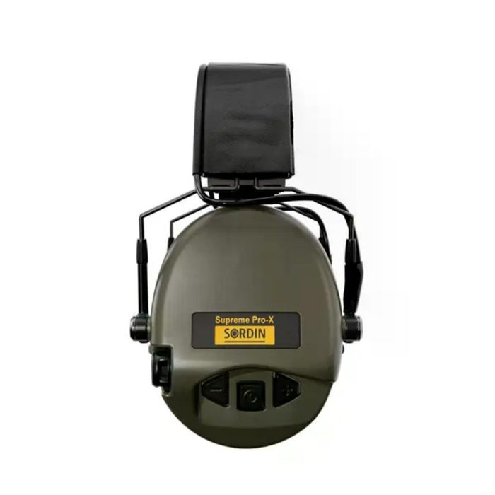 Активні навушники Sordin Supreme Pro X Slim Green (сумісні з ARC Rail)