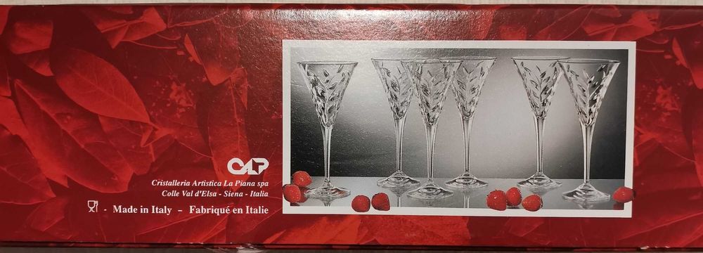 Copos de vinho da marca Laurus