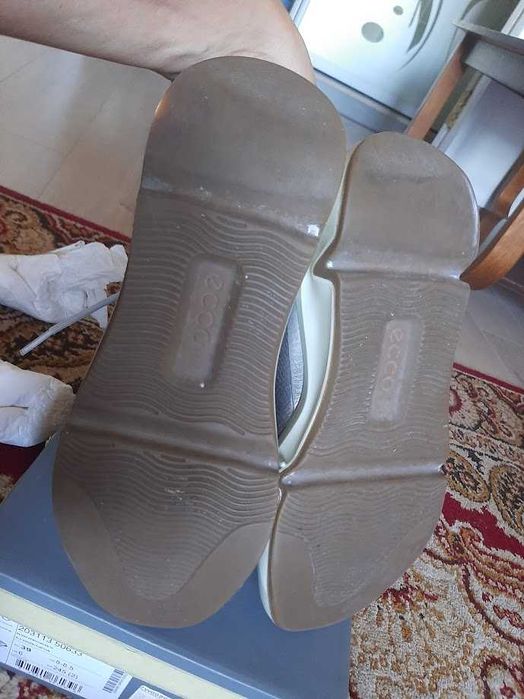 Шкіряні черевики жіночі ECCO, 39 розмір, б/у