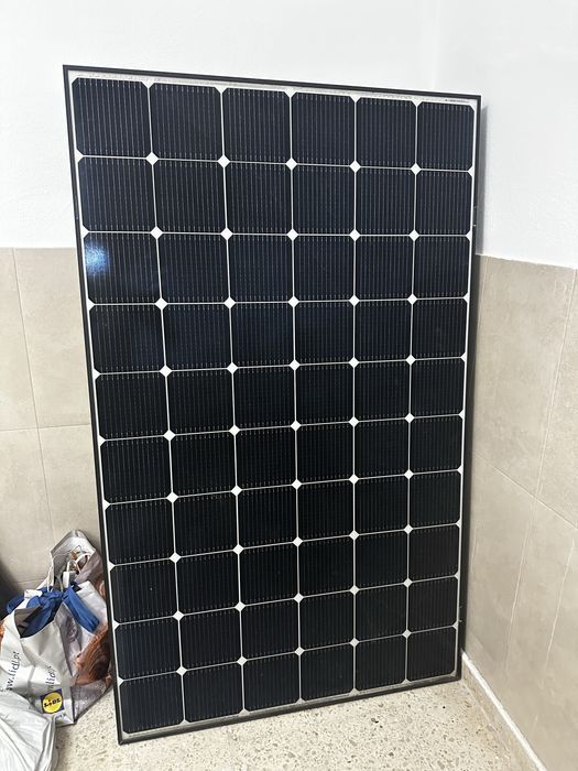 8 Painéis Solares LG NeON2 345W (2,76kWp) com Cabos