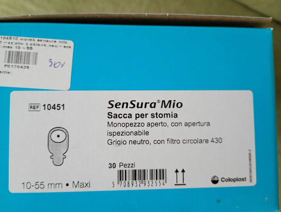 Worki stomijne sensura mio 10451 90 sztuk