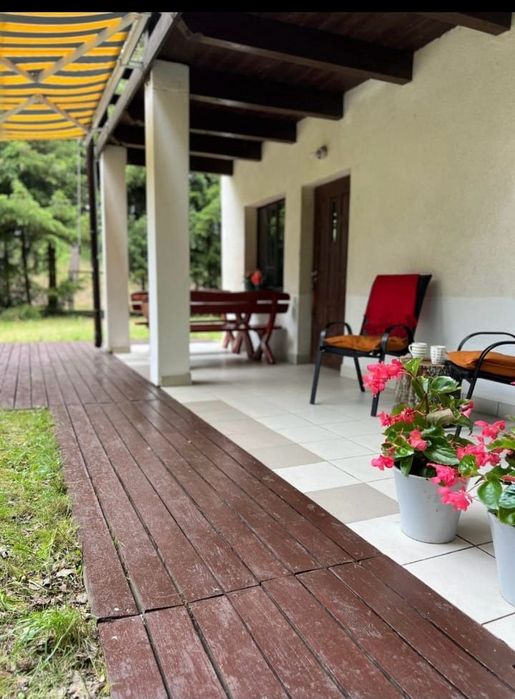 Dom w lesie - 160 m od Jeziora Kazubskiego! CISZA, SPOKÓJ, RELAKS!