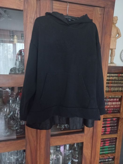 Zara bluza bawełniana z kapturem M