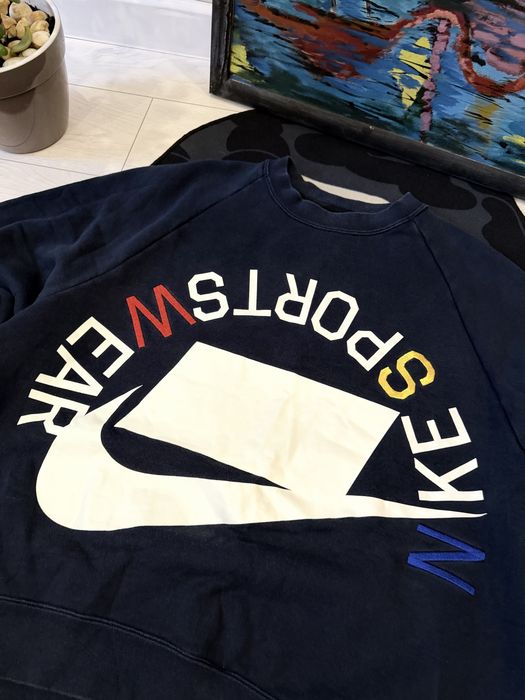 Кофта світшот nike nsw big swoosh logo оригінал