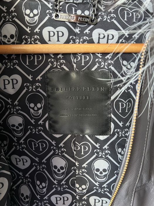 Жіноча Шкіряна куртка Phillipp Plein