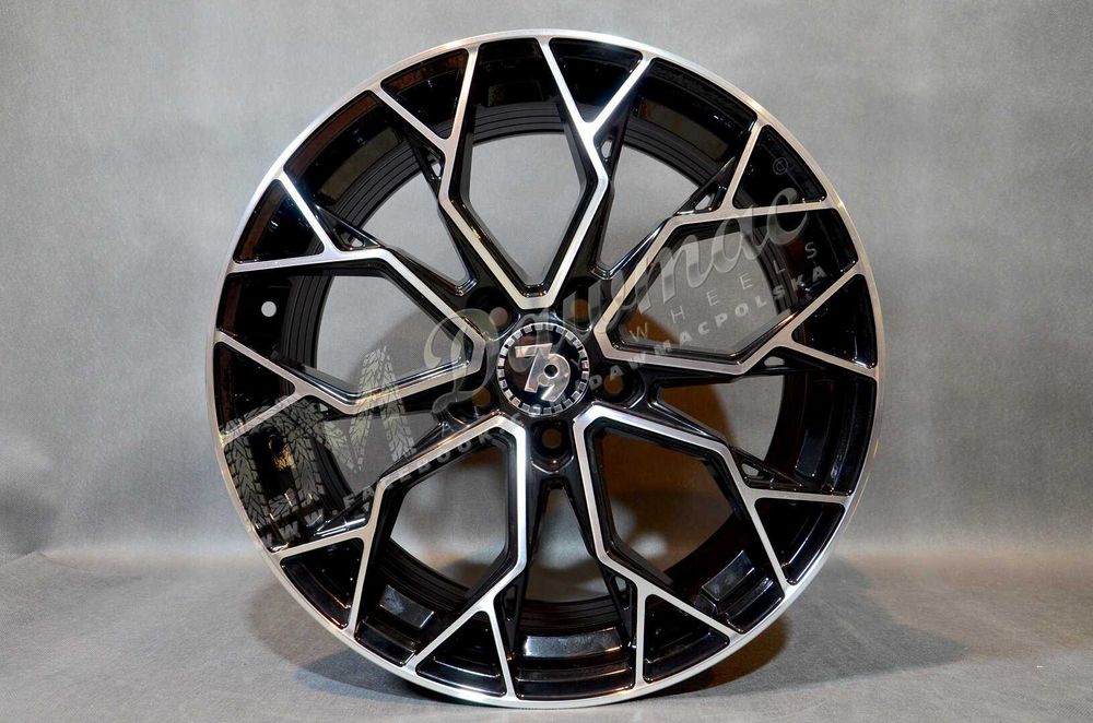 Felgi Seventy9 SCF-H 18" 8J ET35 5x112 Black Front Polished