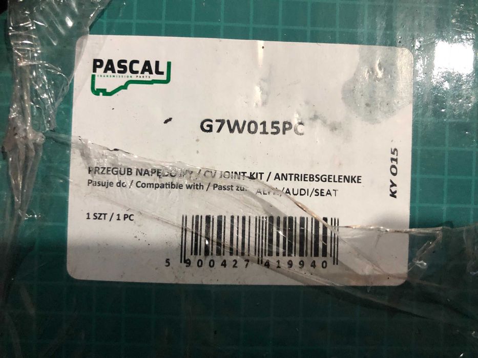 ШРУС ШРКС PASCAL G7W015PC Ауді Фольцваген
