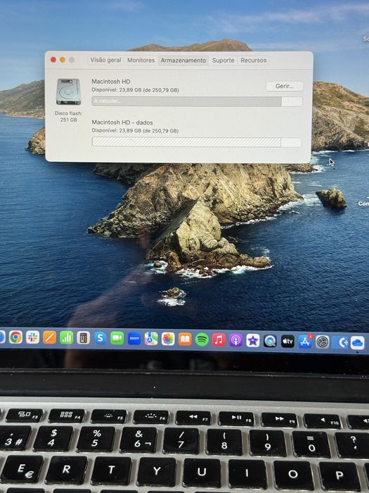 MacBook Pro 13” 8GB RAM 250GB Disco