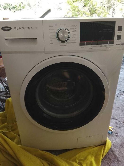 Máquina de Lavar Roupa Frisor 9kg 1400RPM A+++ – Como Nova!