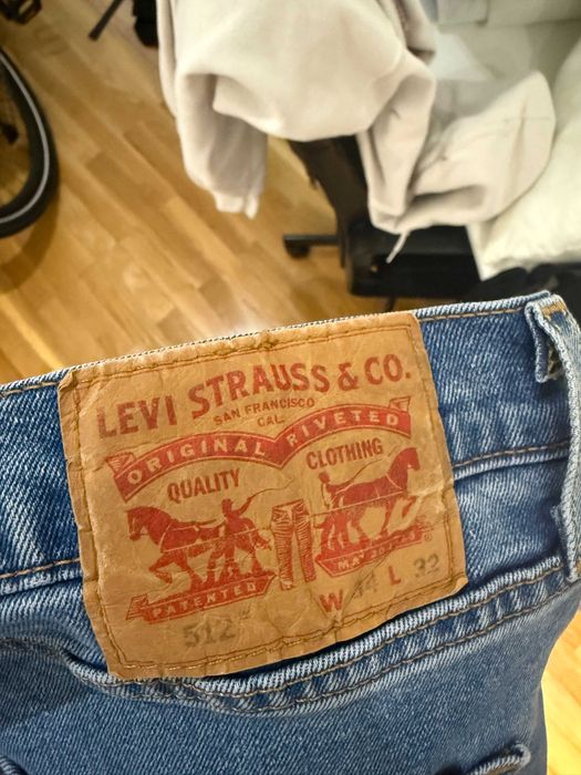 Men's Levis 512 jeans for sale W34 L32