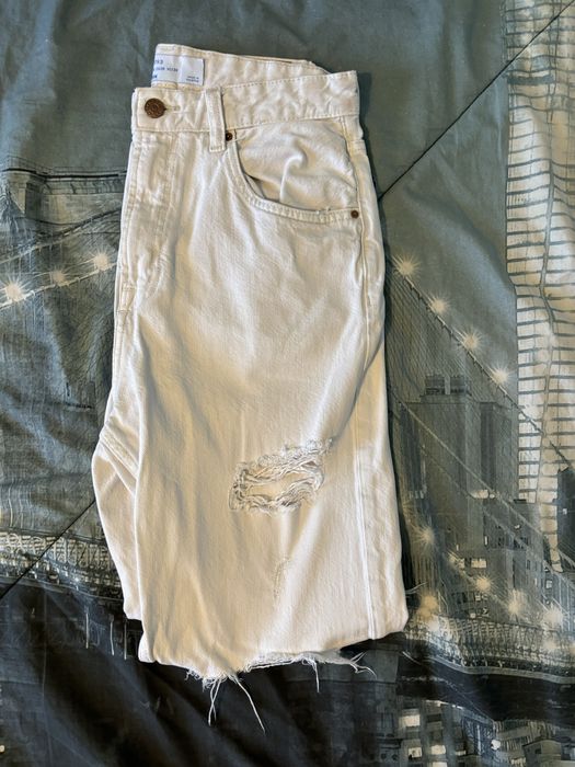 Calças Brancas Loose