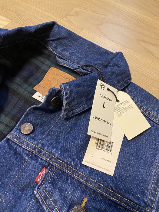 Новый Levi’s Premium оригинал! Пиджак джинсовый бомбер куртка парка