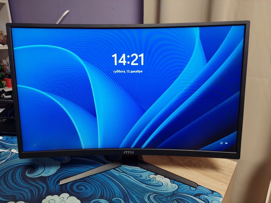 Монитор MSI Optix G27C2, 27", 144 Hz