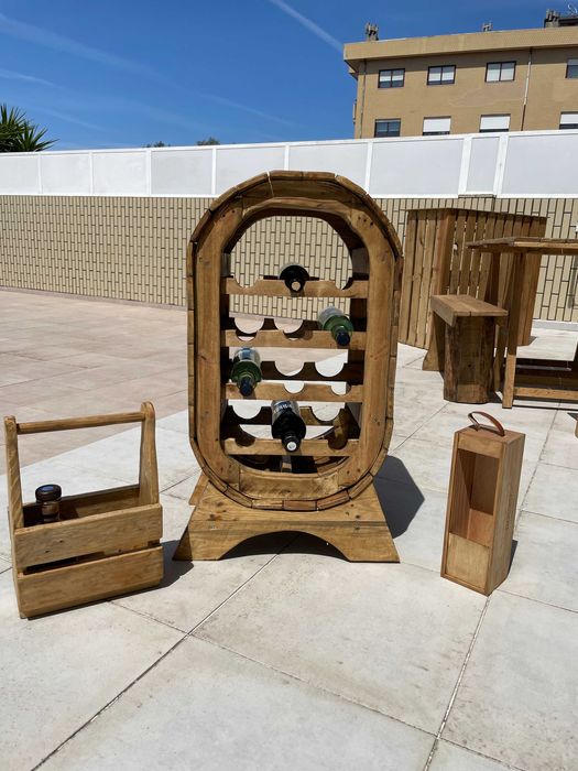 Mobiliário rustico artesanal Turismo Habitação (19 Peças Novas)