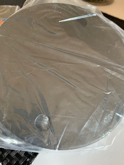 Cabo Elétrico de seda artificial e Rosácea de teto com 2 saidas