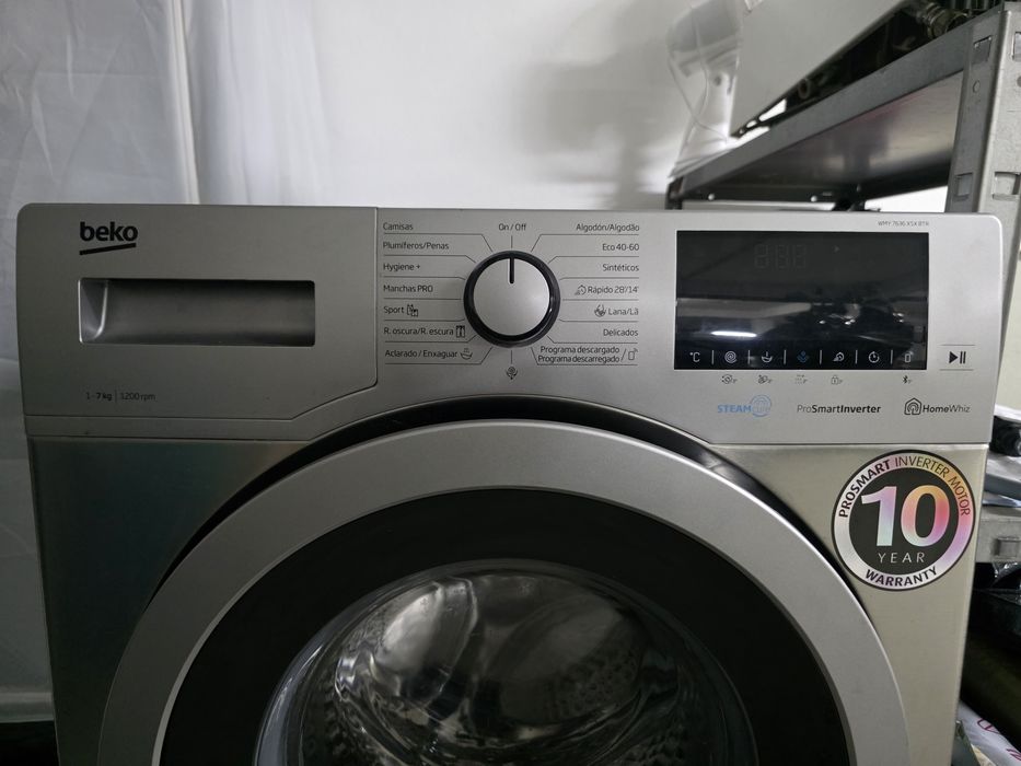 Máquina de roupa, como nova 7kg BEKO
