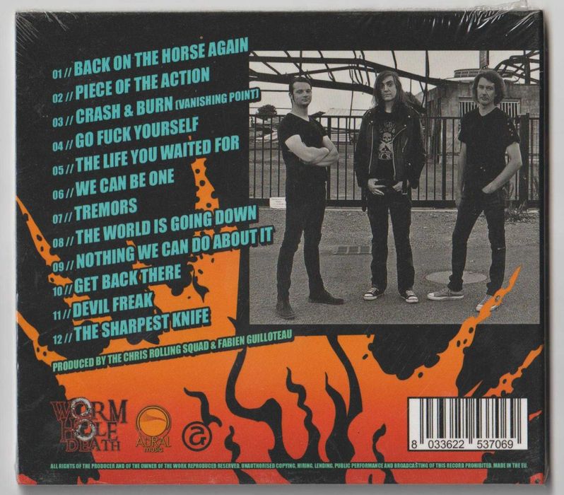 The Chris Rolling Squad - Spitfire [CD] [Francja] Nowa Folia