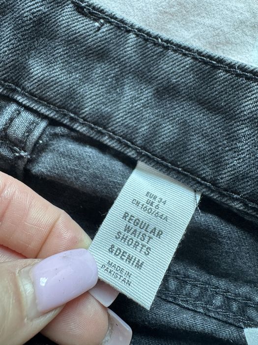 Damskie shorty krótkie spodenki jeansowe czarne