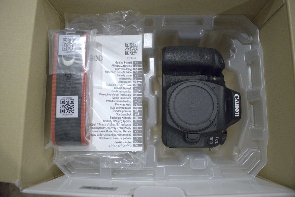 Máquina Fotográfica Canon EOS 90D (corpo)