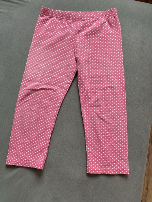 Różowe spodnie od piżamy 104 dla dziewczynki