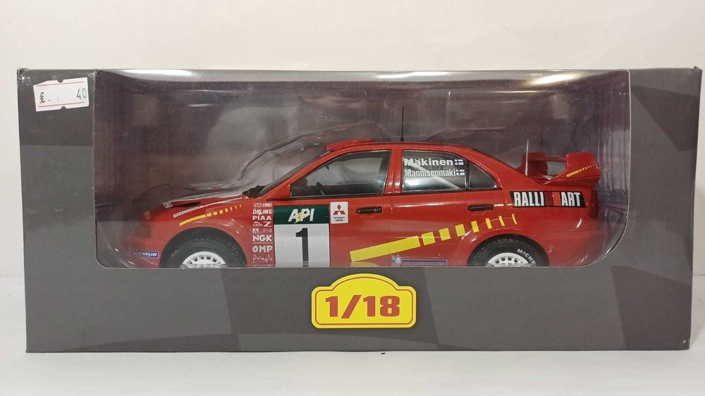 1/18 Mitsubishi Lancer EVO VI Tommi Makinen - Rally Australia - IXO
