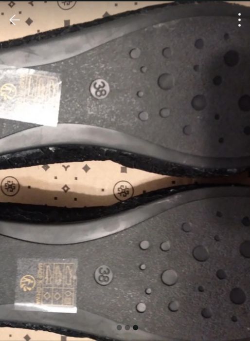 Baleriny  czarne rozm 38