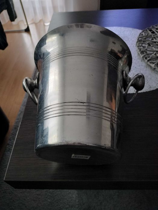 Wiaderko na lód do chłodzenia  pojemnik na szampana duże barmańskie