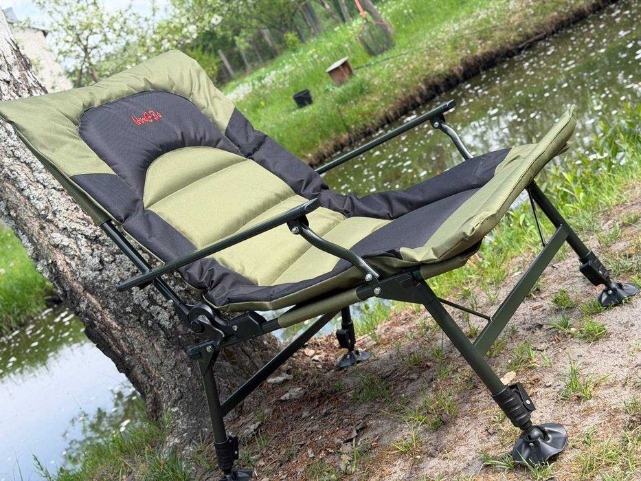 Крісло рибальське коропове/ Кресло карповое  60*74*104/114см макс 150кг