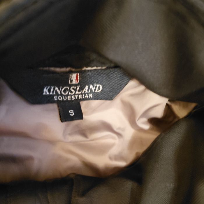 Oryginalna kurtka jeździecka firmy Kingsland, granatowa rozmiar S