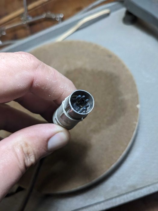 Gira disco portatil idler drive