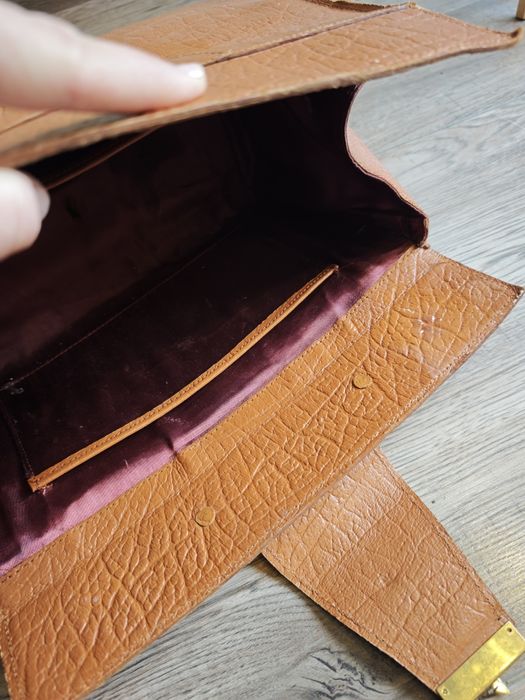 Torba lekarska skórzana PRL