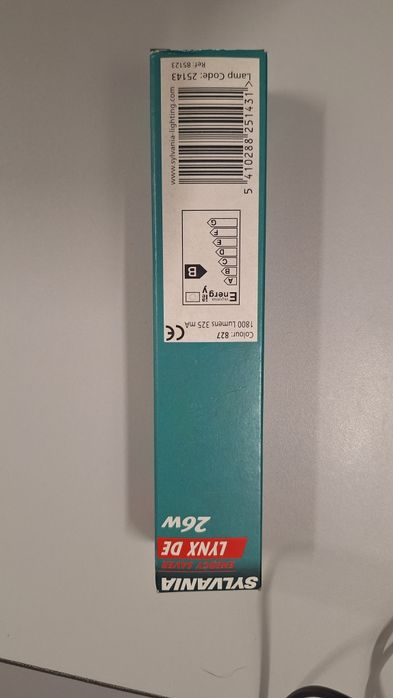 Lâmpada Fluorescente Sylvania 26W LYNX DE