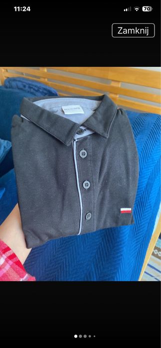 Koszulka polo czarna M