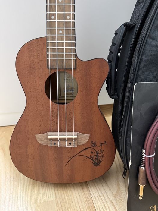 Ukulele Ortega RU5MM-CE + pokrowiec i kabel 3m