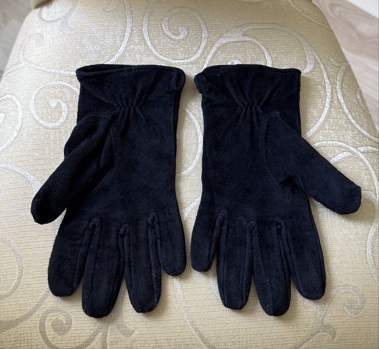 Рукавиці замшеві натуральна шкіра Виробник Italy