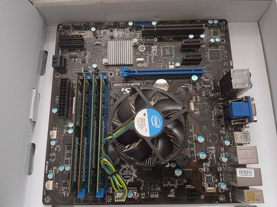 Używany PC zestaw płyta RAM procesor i5 4gen ddr3