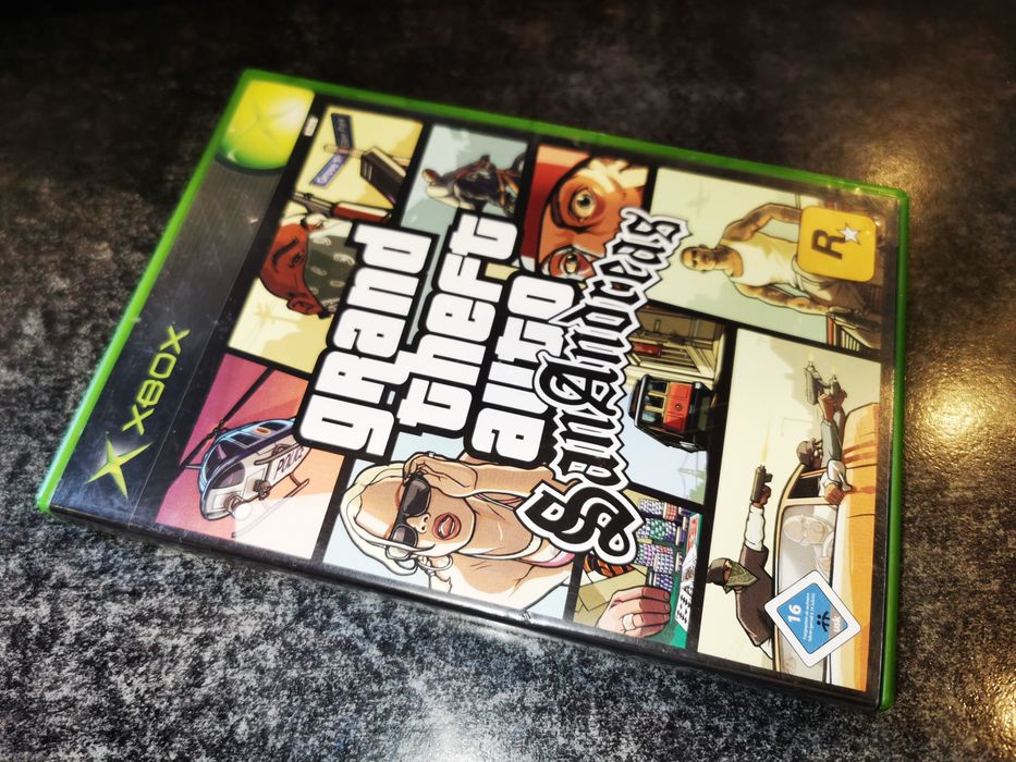 GTA San Andreas XBOX CLASSIC gra ANG (stan BDB) sklep Ursus